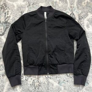 Lululemon Non-Stop Bomber Jacket in Black